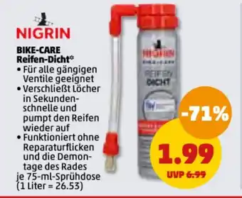 PENNY NIGRIN BIKE-CARE Reifen-Dicht 75ml Angebot