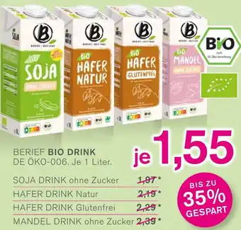 KODi BERIEF BIO DRINK 1 Liter Angebot