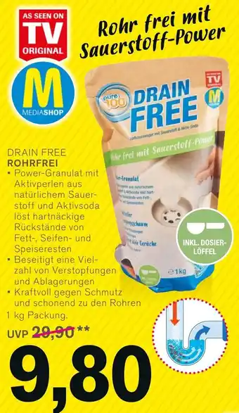 KODi DRAIN FREE ROHRFREI Angebot