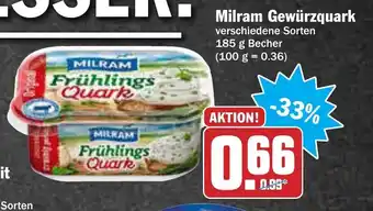 AEZ Milram Gewürzquark 185 g Becher Angebot