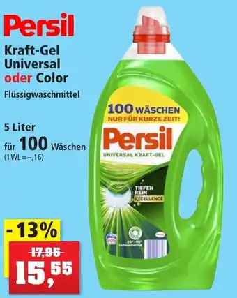 Thomas Philipps Persil Kraft-Gel Universal oder Color 5 Liter Angebot