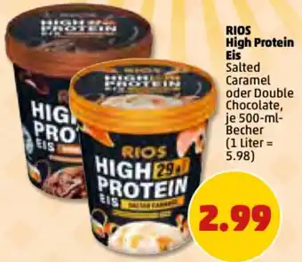 PENNY RIOS High Protein Eis 500ml Angebot