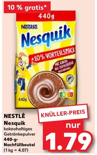 Kaufland NESTLÉ Nesquik 440 g Angebot