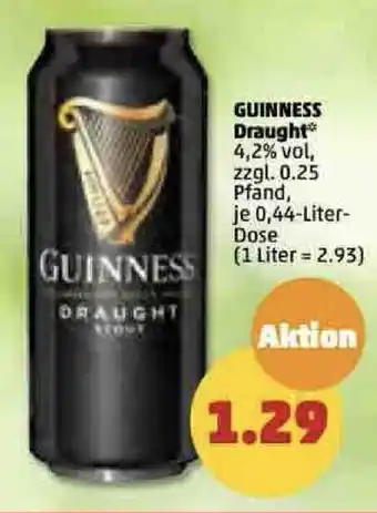 PENNY GUINNESS Draught 440ml Angebot