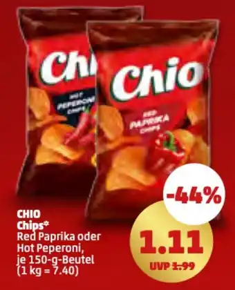 PENNY CHIO Chips 150g Angebot