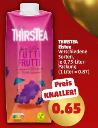 PENNY THIRSTEA Eistee 750ml Angebot