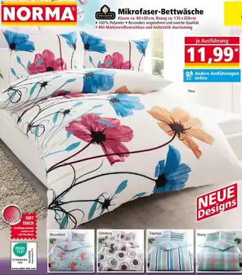 Norma DREAMTEX Mikrofaser-Bettwäsche 135*200/80*80 Angebot