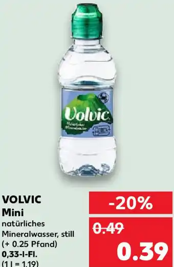 Kaufland VOLVIC Mini 0,33 L-Fl. Angebot