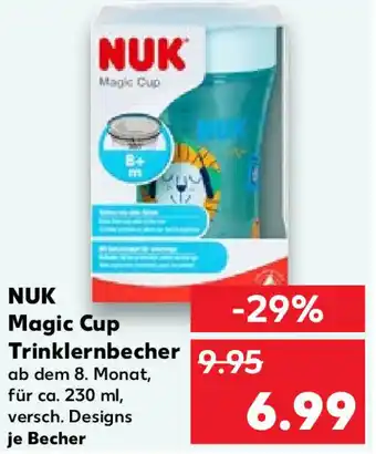 Kaufland NUK Magic Cup Trinklernbecher Angebot