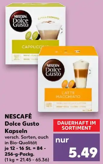 Kaufland NESCAFÉ Dolce Gusto Kapseln 84-256 g Angebot