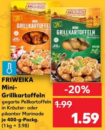 Kaufland FRIWEIKA Mini Grillkartoffeln 400 g Packg. Angebot