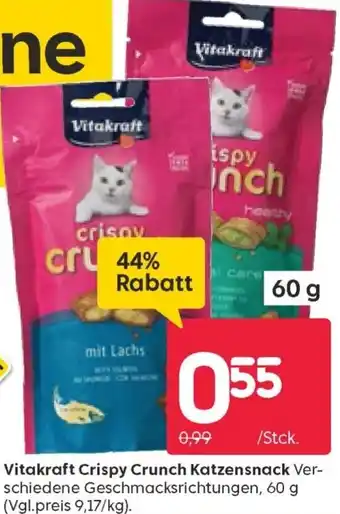 Rusta Vitakraft Crispy Crunch Katzensnack Angebot