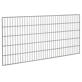 toom Baumarkt Einstabmattenzaun 'arne' anthrazitfarben 200 x 100 cm Angebot