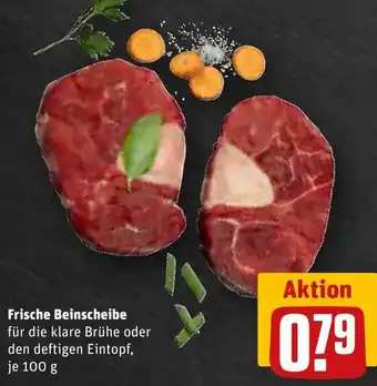 REWE Frische Beinscheibe 100 g Angebot