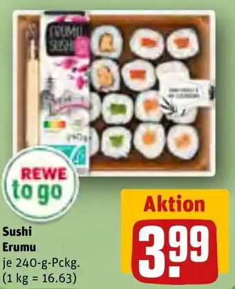 REWE Sushi Erumu 240 g Pckg. Angebot