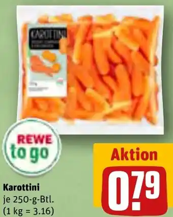 REWE Karottini 250-g-Btl. Angebot