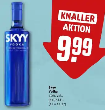 REWE Skyy Vodka 0,7 L-Fl. Angebot