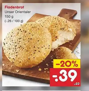 Netto Marken-Discount Fladenbrot Angebot