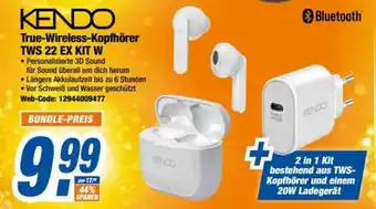 Expert KENDO True-Wireless-Kopfhörer | TWS 22 EX KIT W Angebot