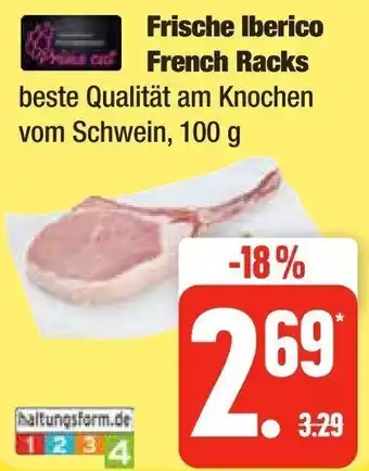 Edeka Frische Iberico French Racks 100 g Angebot