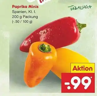 Netto Marken-Discount Paprika Minis Angebot