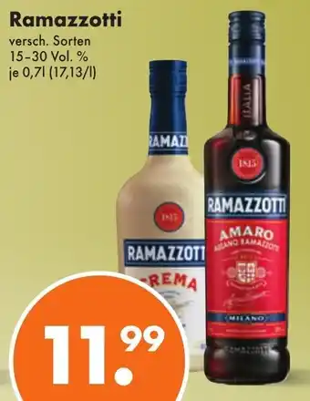 Trink und Spare Ramazzotti 0,7 L Angebot