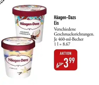 Galeria Markthalle Häagen-Dazs Eis 460ml Angebot