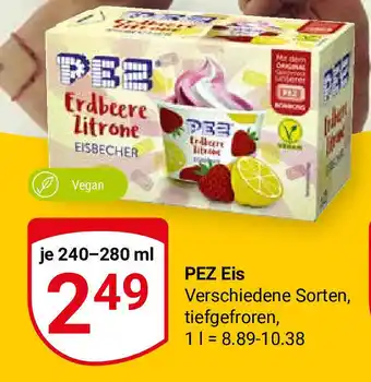 Globus PEZ Eis 240-280ml Angebot