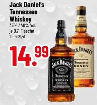 trinkgut Jack Daniel's Tennessee Whiskey 700ml Angebot