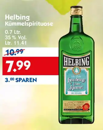 Hol'ab Getränkemarkt Helbing Kümmelspirituose 700ml Angebot