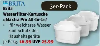 REWE Brita Wasserfilter Kartusche Maxtra Pro All in 1 Angebot