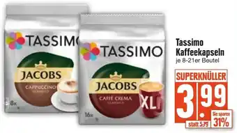 Edeka TASSIMO Kaffeekapseln 8-21er Beutel Angebot