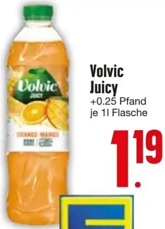 Edeka Volvic Juicy 1 L Flasche Angebot