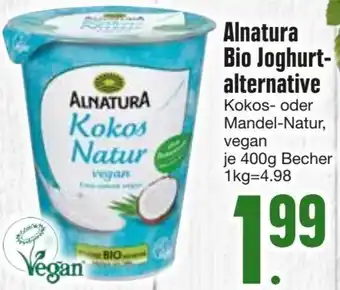 Edeka Alnatura Bio Joghurt-alternative 400 g Becher Angebot