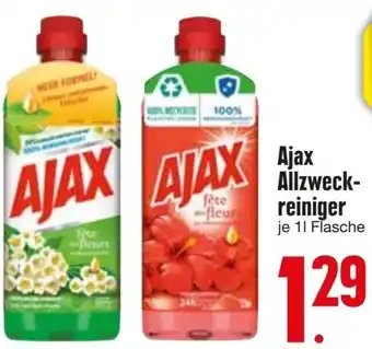 Edeka Ajax Allzweckreiniger 1 L Flasche Angebot