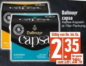 Edeka Dallmayr capsa 10er Packung Angebot