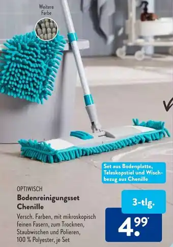 Aldi Süd OPTIWISCH Bodenreinigungsset Chenille Angebot