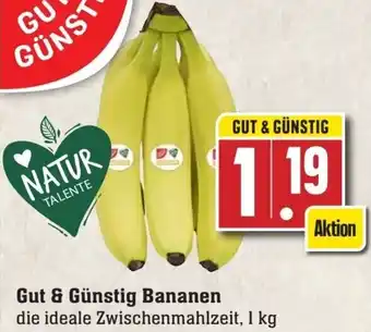 Edeka Gut & Günstig Bananen 1 kg Angebot