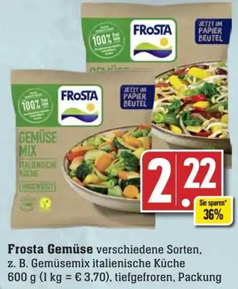 Edeka Frosta Gemüse 600 g Angebot