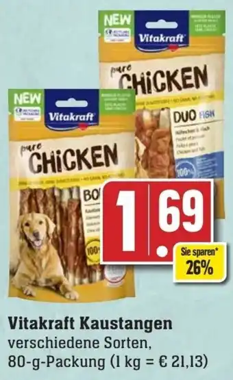 Edeka Vitakraft Kaustangen 80-g-Packung Angebot