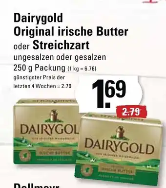 Edeka Dairygold Original irische Butter oder Streichzart 250g Angebot