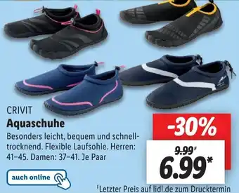 Lidl CRIVIT Aquaschuhe Angebot