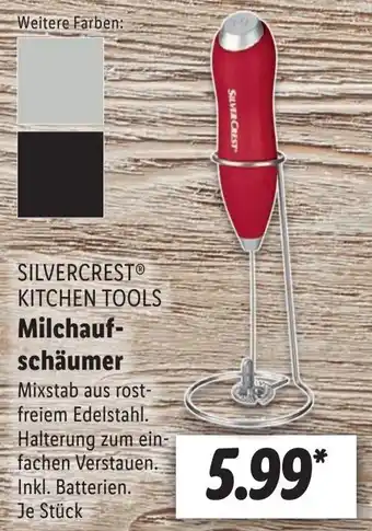 Lidl SILVERCRESTⓇ KITCHEN TOOLS Milchaufschäumer Angebot