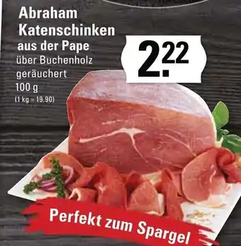 Edeka Abraham Katenschinken aus der Pape 100g Angebot