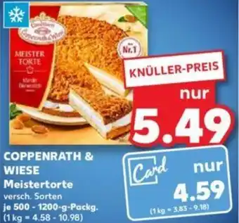 Kaufland COPPENRATH & WIESE Meistertorte 500-1200-g-Packg. Angebot