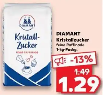 Kaufland DIAMANT Kristallzucker 1-kg-Packg. Angebot