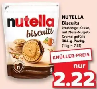 Kaufland NUTELLA Biscuits 304-g-Packg. Angebot