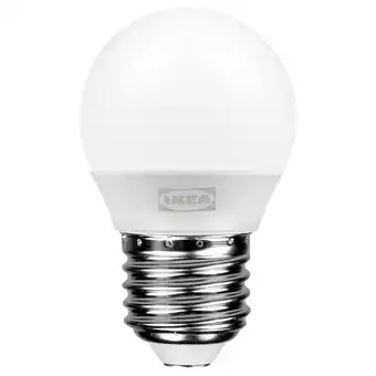 IKEA Solhetta led-leuchtmittel e27 470 lm rund opalweiß f Angebot