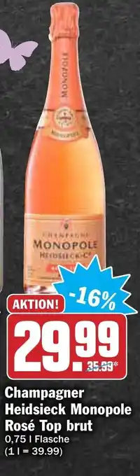 AEZ Champagner Heidsieck Monopole Rosé Top brut 0,75L Angebot