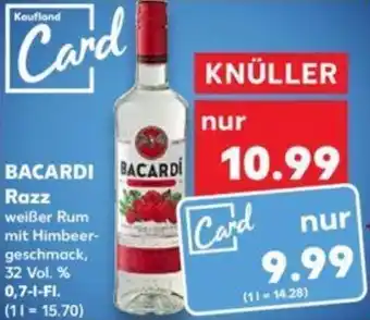 Kaufland BACARDI Razz 0,7-L-FI. Angebot